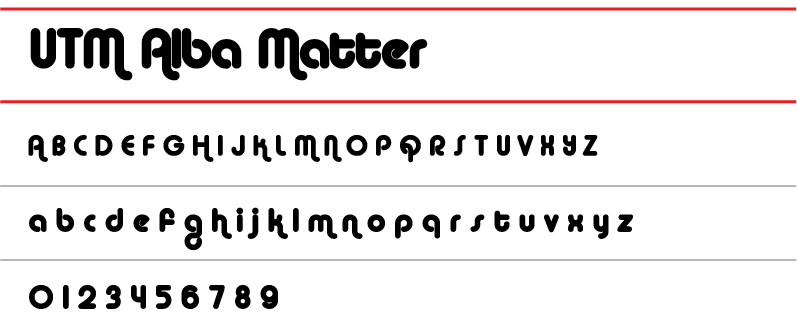 Font chữ Việt Hóa UTM Alba Matter