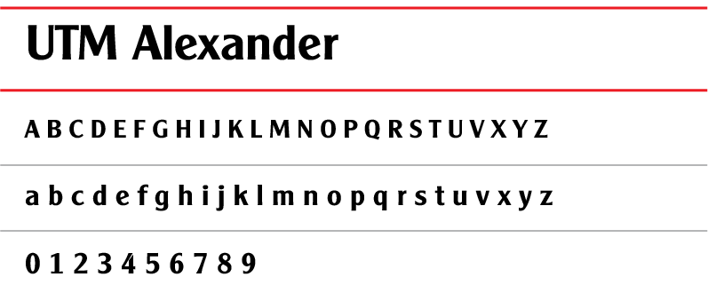 Font chữ Việt Hóa UTM Alexander