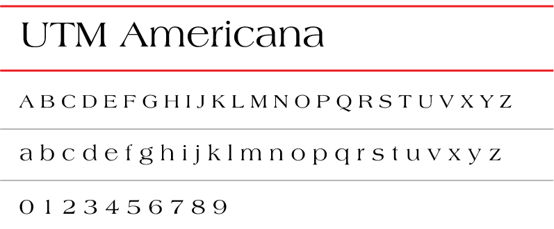 Font chữ Việt Hóa UTM Americana