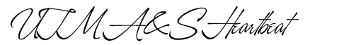 Font chữ Việt Hóa UTM A&S Heartbeat