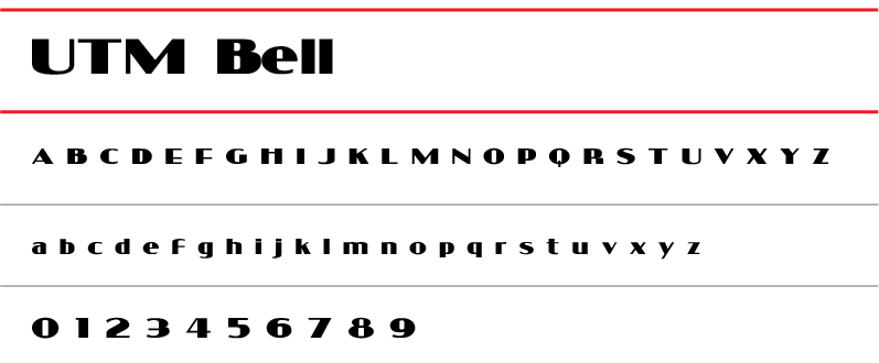 Font chữ Việt Hóa UTM Bell